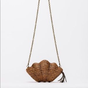 NWOT Kayu Rattan Clutch